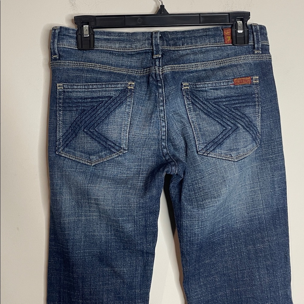 7 For All Mankind | Women’s Dark Wash Flynt Jeans Size 28 - Picture 5 of 6